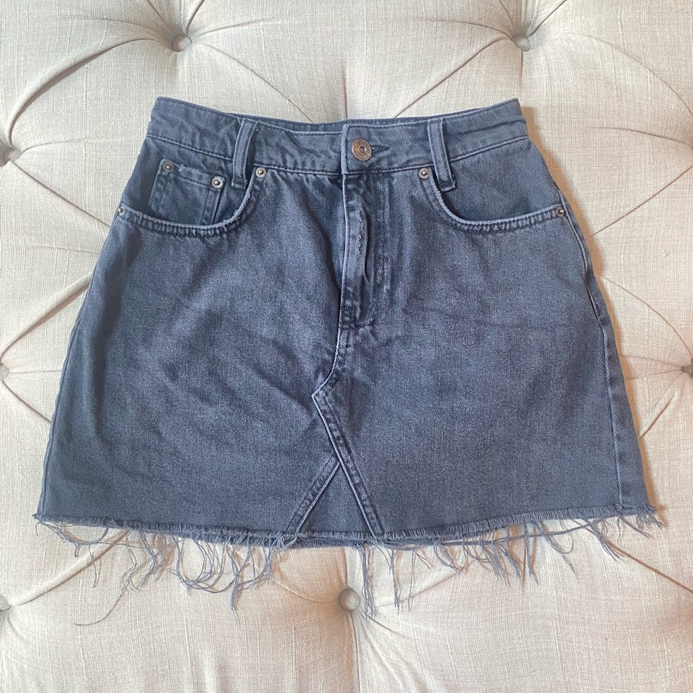 BDG Black Jean Skirt